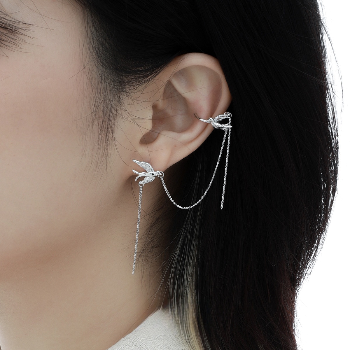 F.I.N.S Bird-Shaped S925 Sterl - Ear Cuff No Piercing incelemesi ve fiyatı