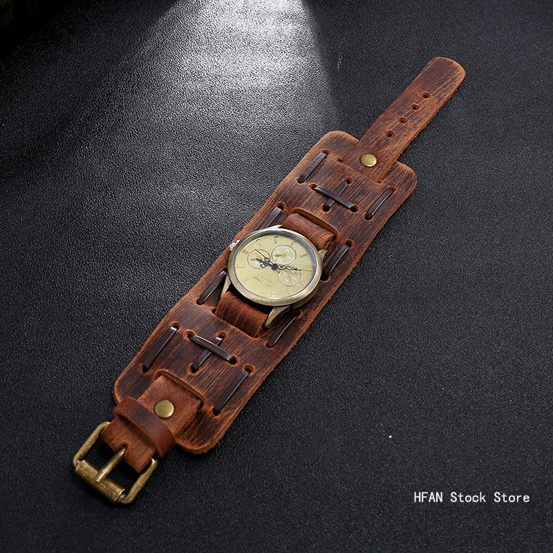 Pop Punk Retro Vintage Belt St - Vintage Jewelry Watches Women incelemesi ve fiyatı