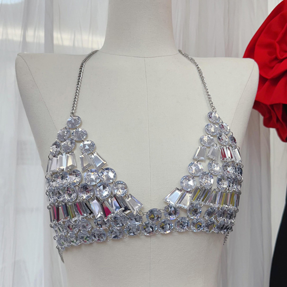 Luxury Full Rhinestone Mesh Ch - Crystal Choker Necklace incelemesi ve fiyatı