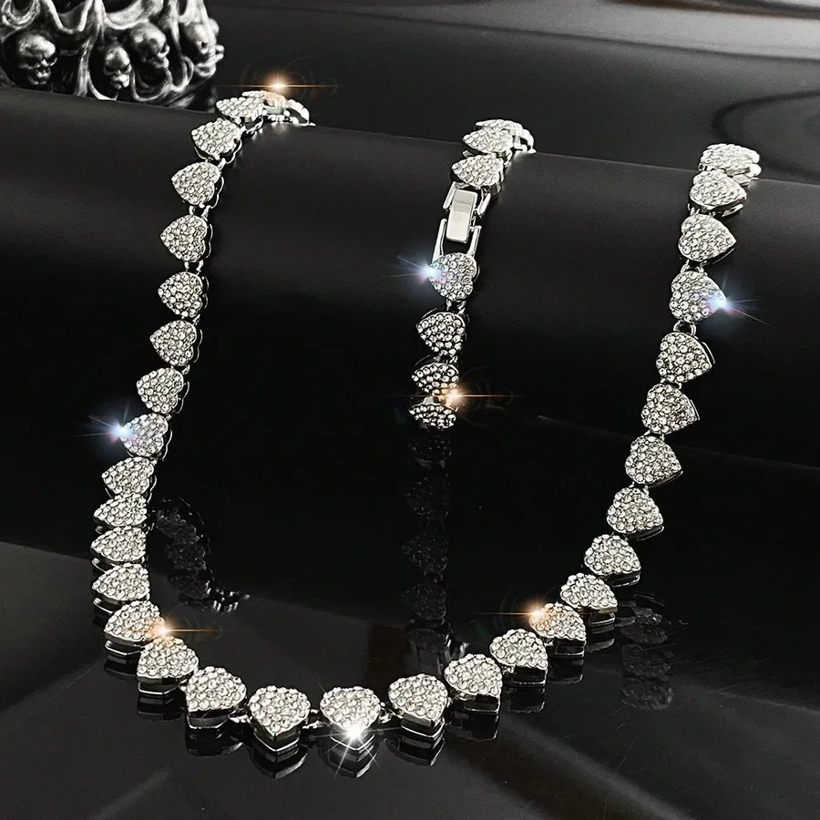 45CM New Hip Hop Tennis Chain  - Hip Hop Chain Necklace incelemesi ve fiyatı