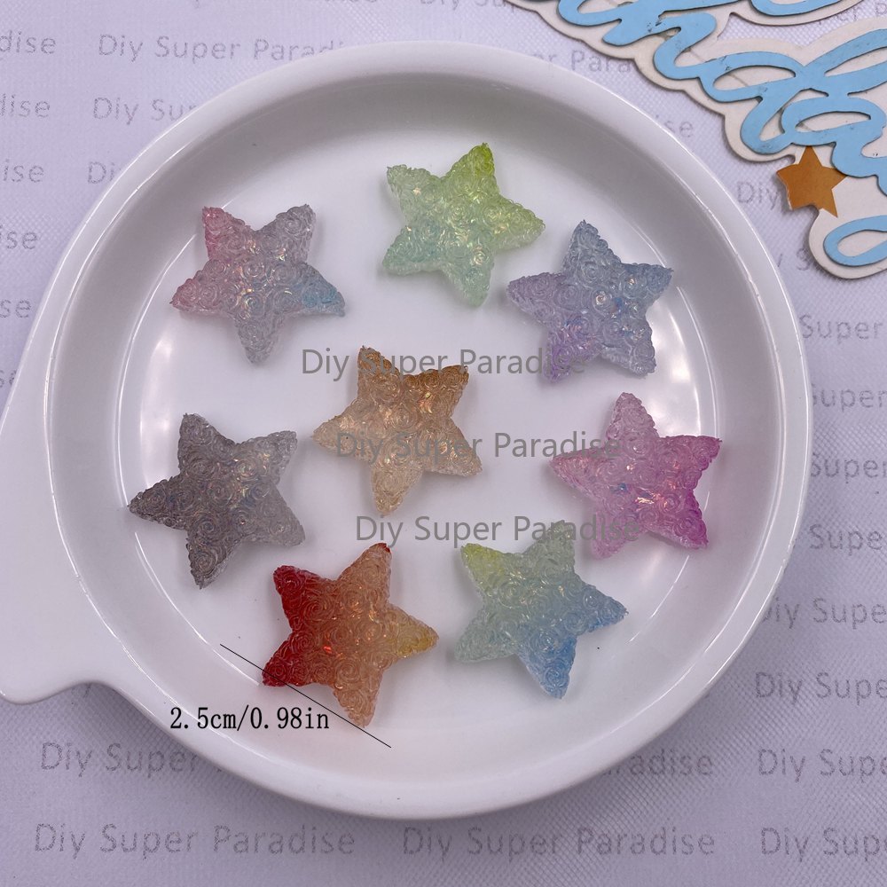 10PCS Resin Clear Candy Color  - Paradise Jewelry & Watches Llc Miami incelemesi ve fiyatı