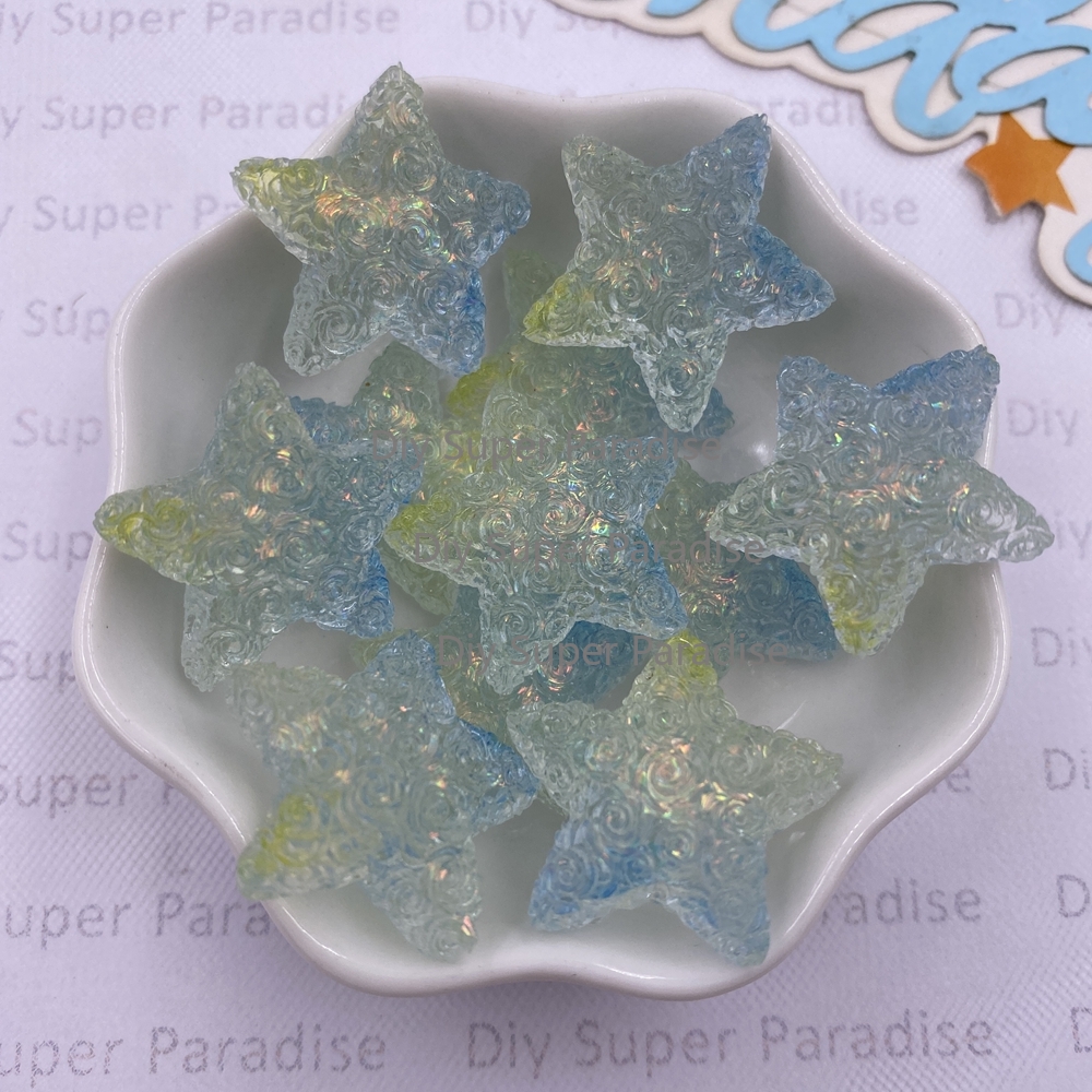 10PCS Resin Clear Candy Color  - Paradise Jewelry & Watches Llc Miami incelemesi ve fiyatı
