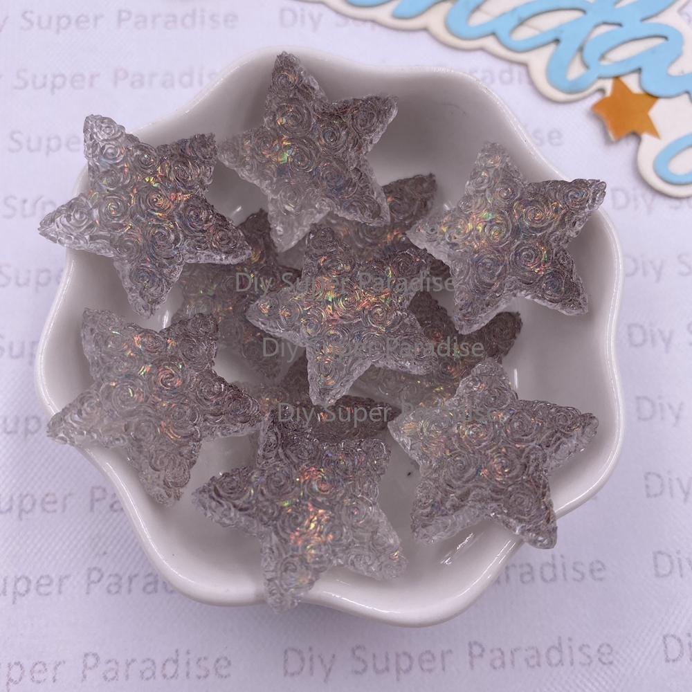 10PCS Resin Clear Candy Color  - Paradise Jewelry & Watches Llc Miami incelemesi ve fiyatı