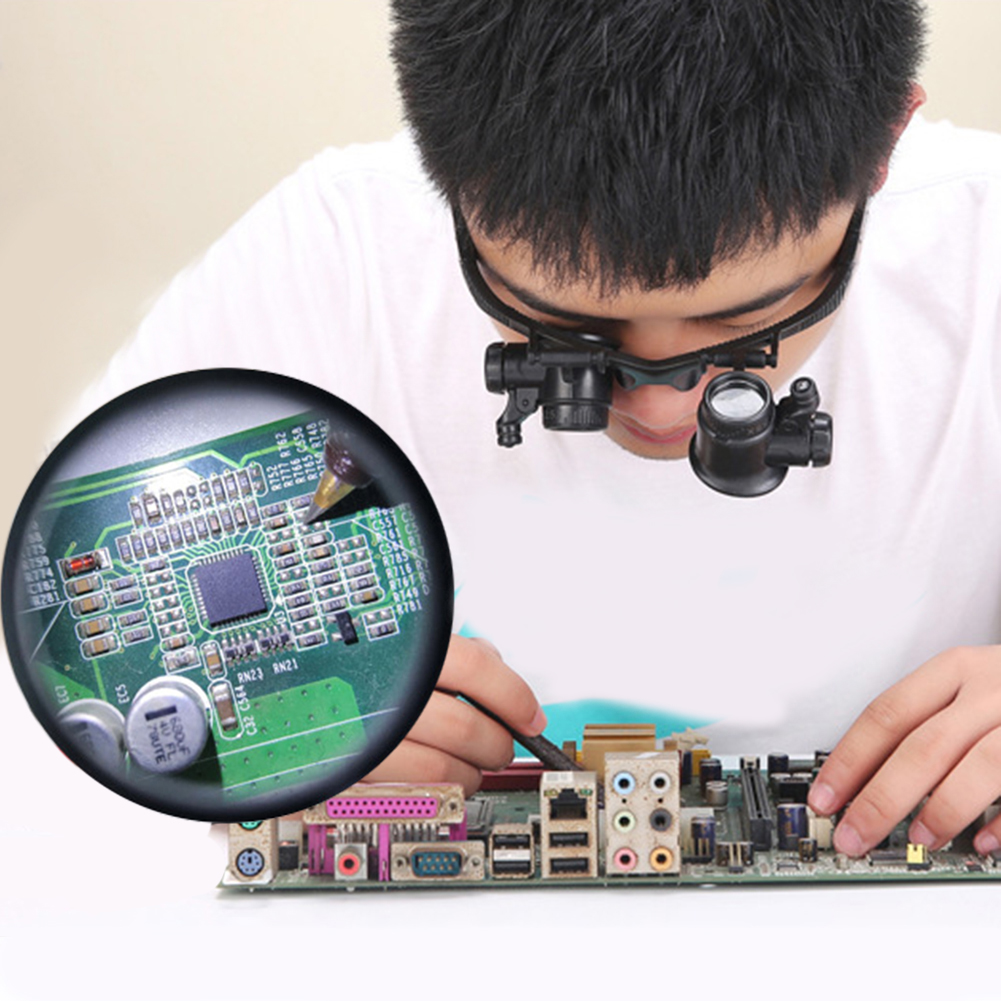 10-25X Head-Worn Magnifier wit - Jewelry Repair & Watches Photos incelemesi ve fiyatı
