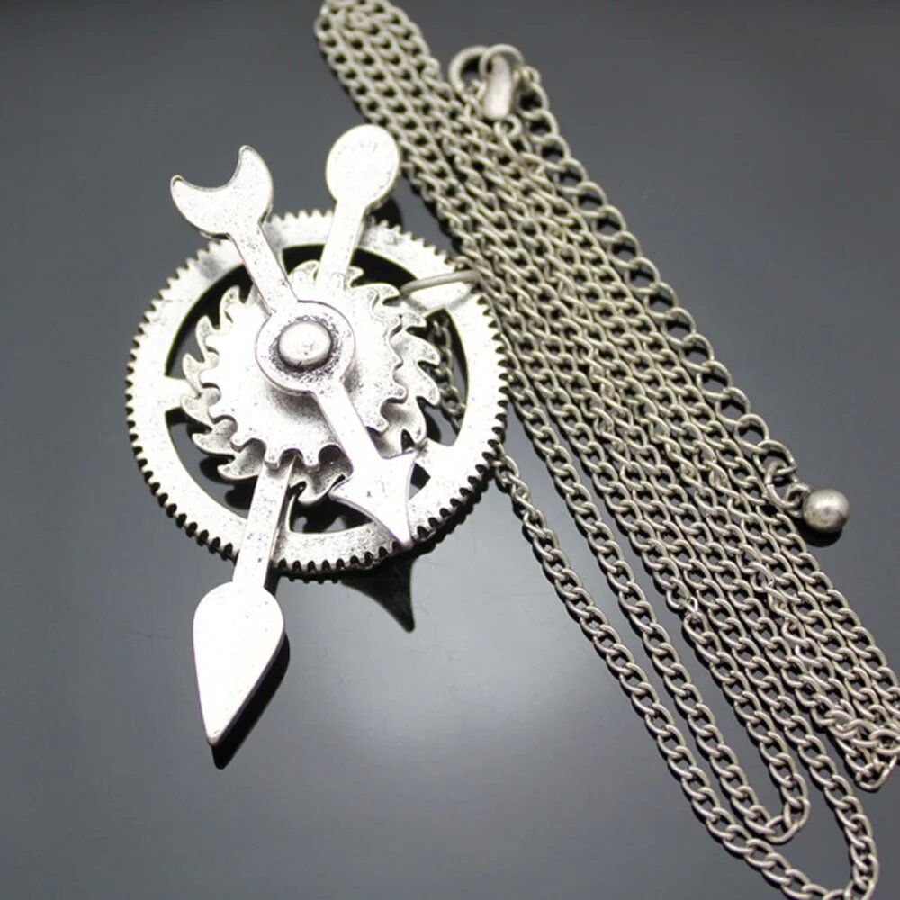 Steampunk Watch Clock Hand Gea - Vintage Jewelry Watches Women incelemesi ve fiyatı