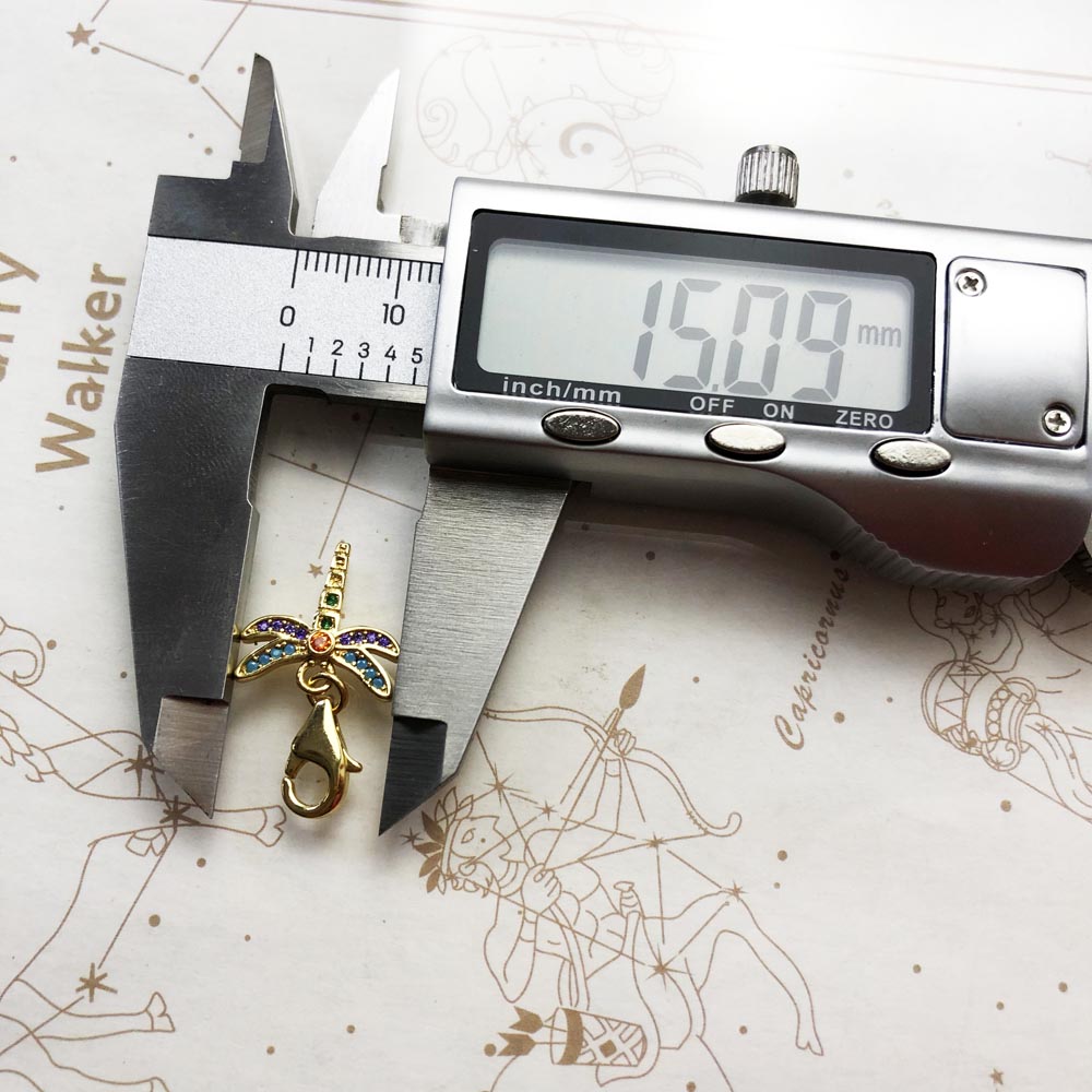 Dragonfly Charm Pendant Autumn - Paradise Jewelry & Watches Llc Miami incelemesi ve fiyatı