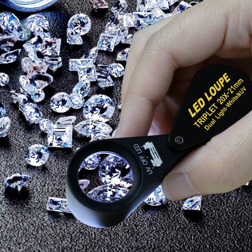 20x Jewelry Loupe 21mm Dual Li - Collectors Coins Jewelry & Watches Of Smithtown incelemesi ve fiyatı