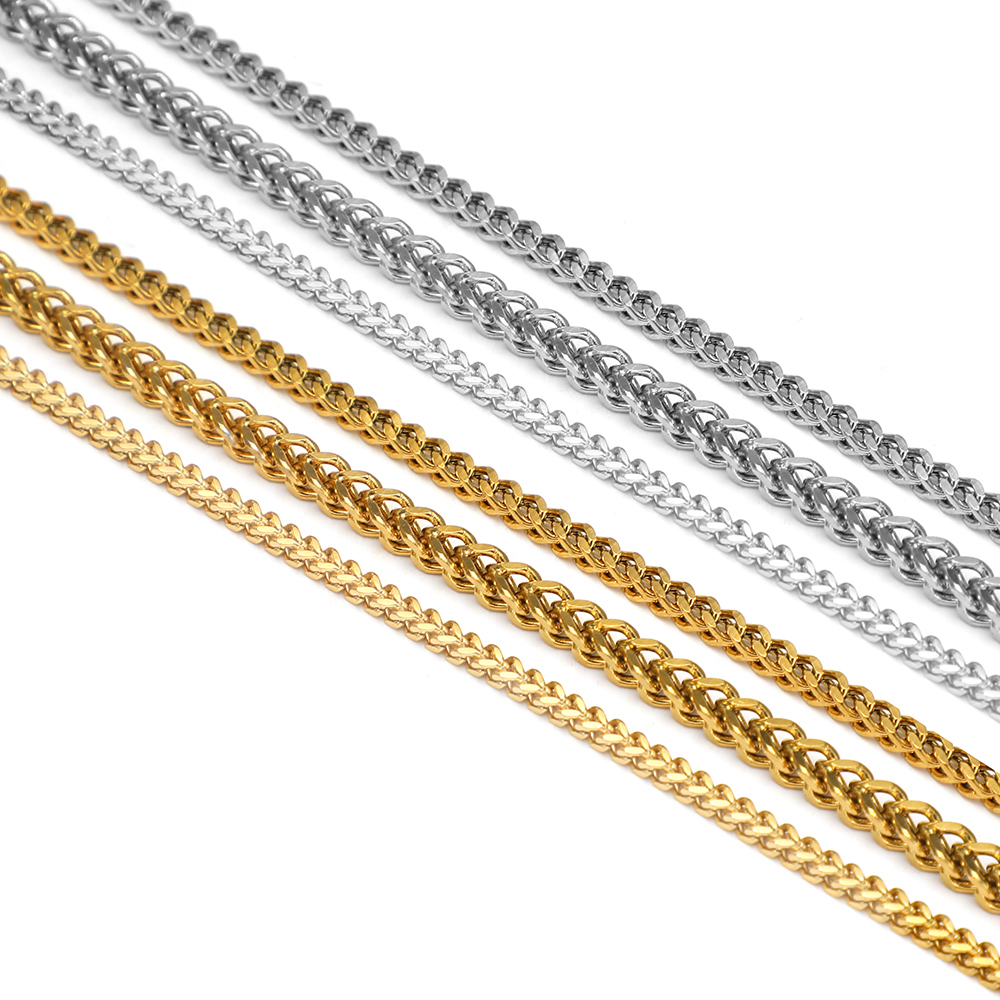 1 Meter Stainless Steel Fashio - Hip Hop Chain Necklace incelemesi ve fiyatı