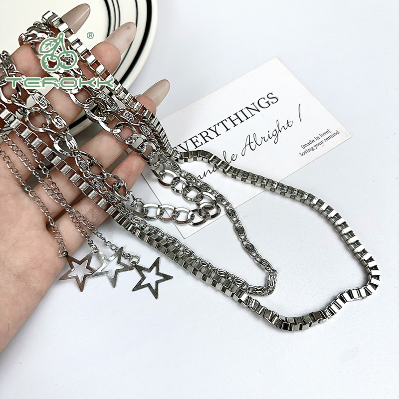 Star Tassel Metal Pants Waist  - Hip Hop Chain Necklace incelemesi ve fiyatı