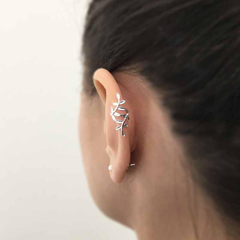 1PC Plated 24K Gold Vintage Cr - Ear Cuff No Piercing incelemesi ve fiyatı