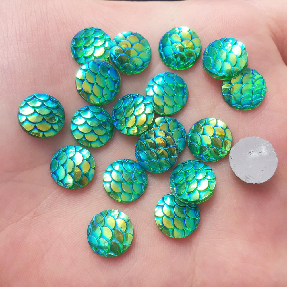 Shiny 100Pcs AB Resin 10mm Rou - Paradise Jewelry & Watches Llc Miami incelemesi ve fiyatı
