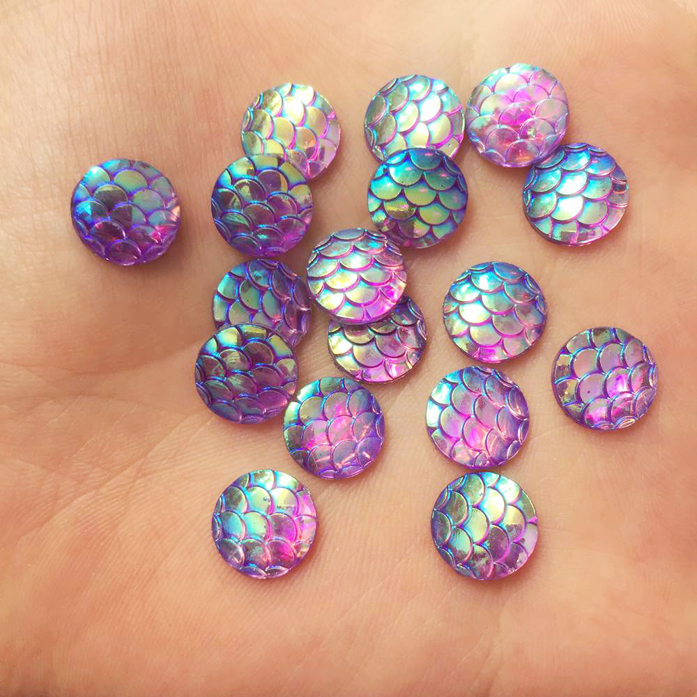 Shiny 100Pcs AB Resin 10mm Rou - Paradise Jewelry & Watches Llc Miami incelemesi ve fiyatı